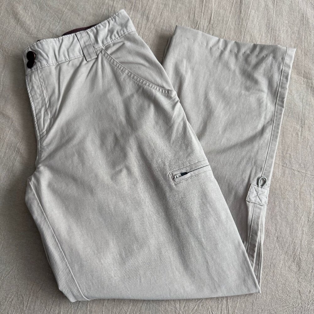 GoLite Travel Hiking Adventure Roll‎ Up Pant Capris Size 8 READ DESCRIPTION